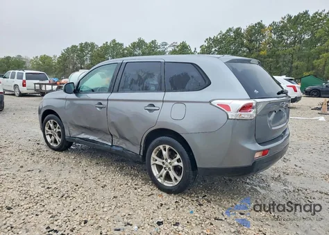 2014 Mitsubishi Outlander Se from USA, damaged, VIN JA4AD3A33EZ017214
